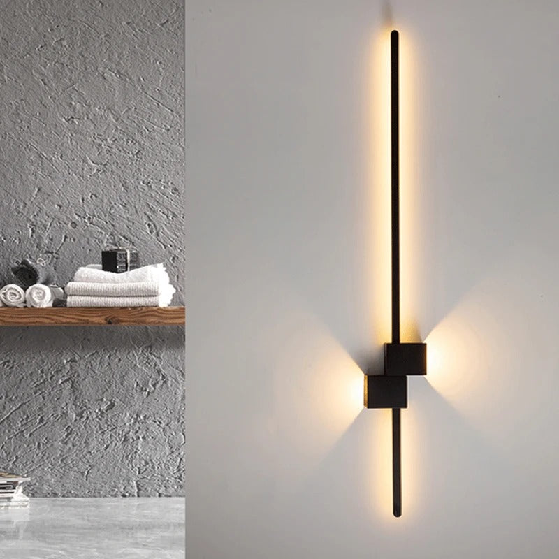 applique murale cuisine noire led