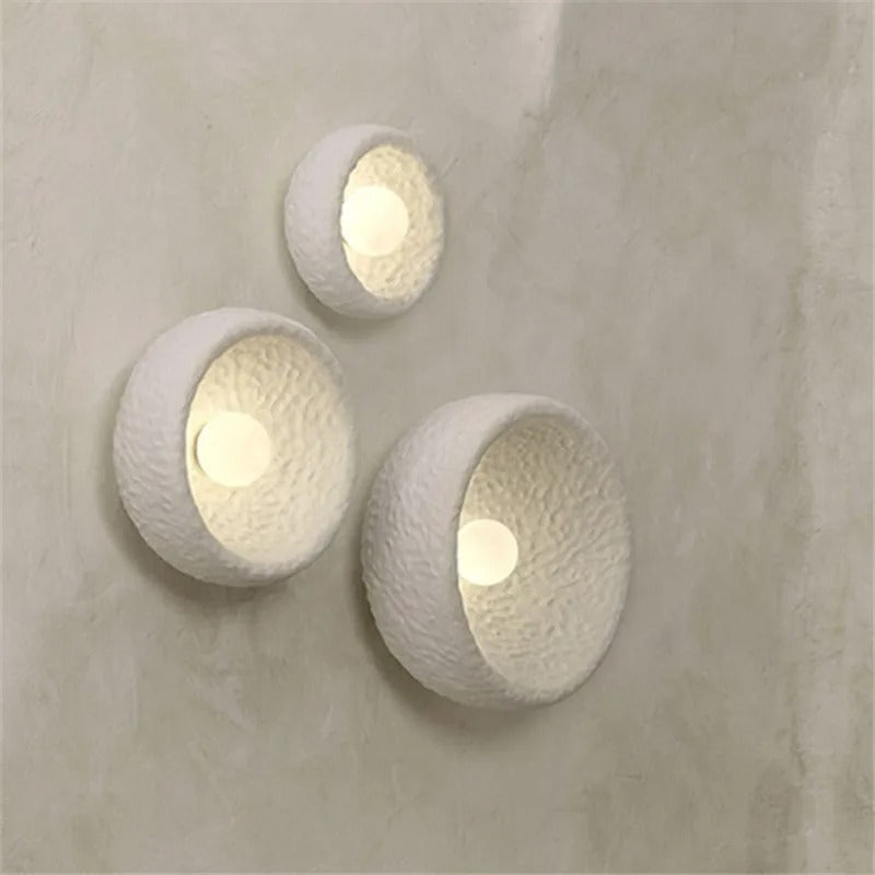 applique murale led blanc mat