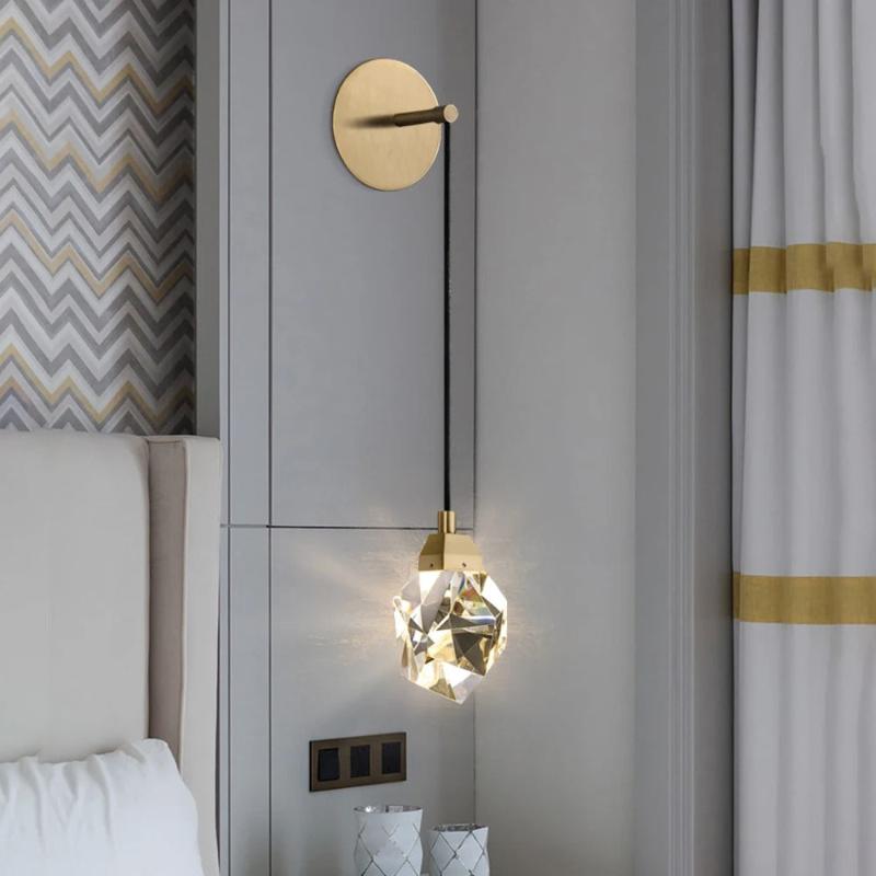 applique murale lanterne chambre moderne