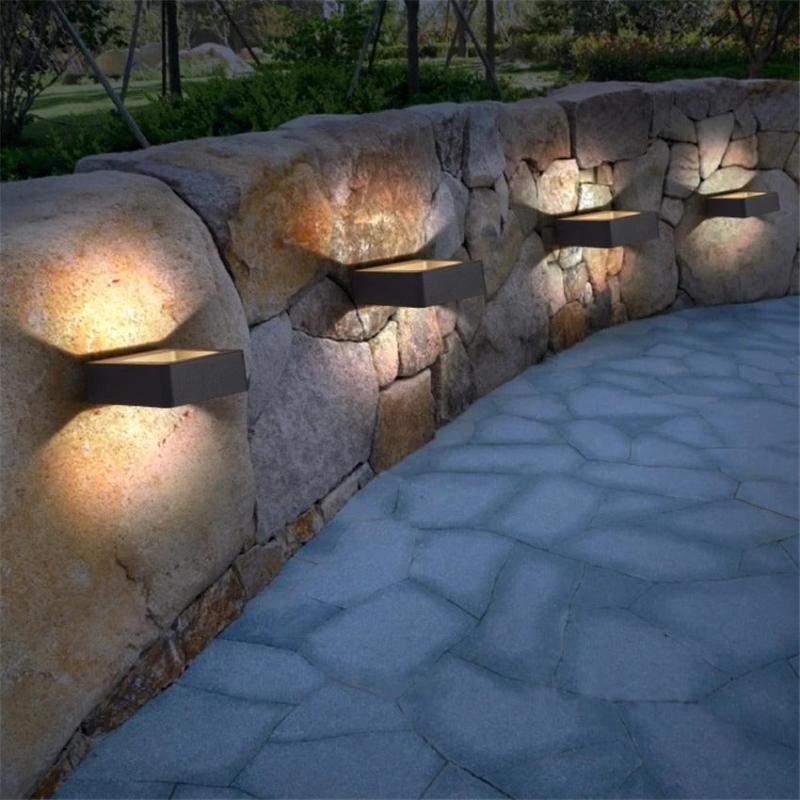 applique murale extérieure moderne jardin