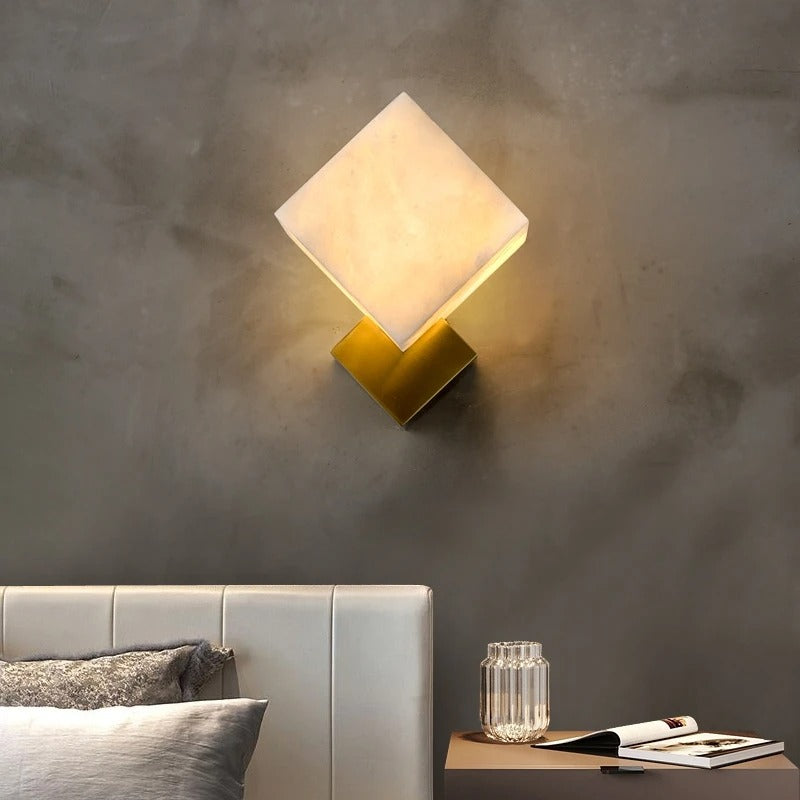 applique murale led bronze