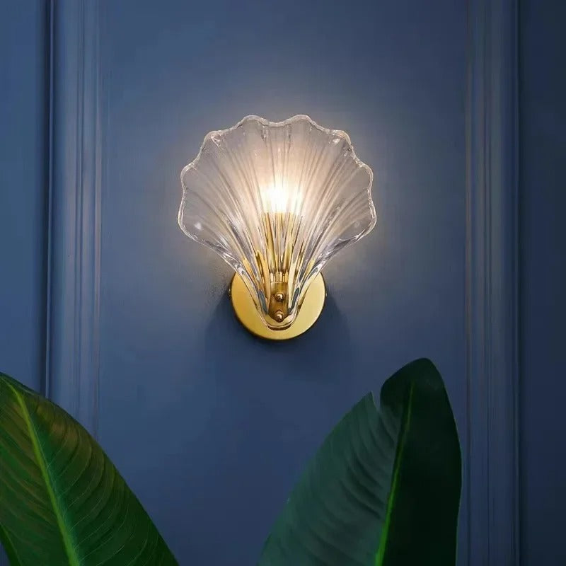 applique murale coquillage couloir