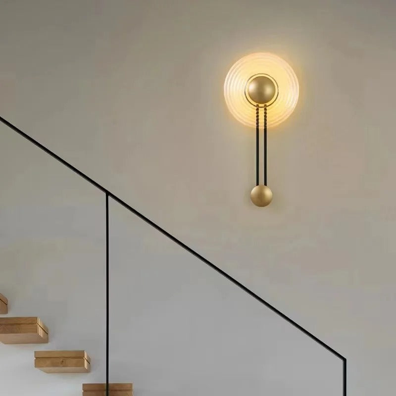 applique murale escalier & chambre en verre