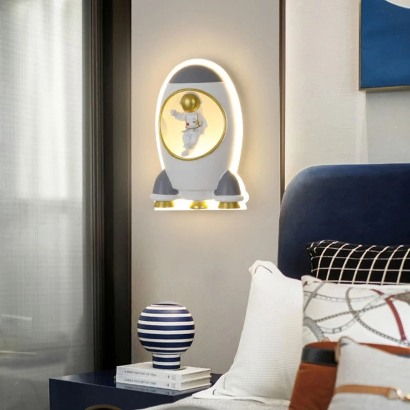 applique murale design pour garçon chambre 