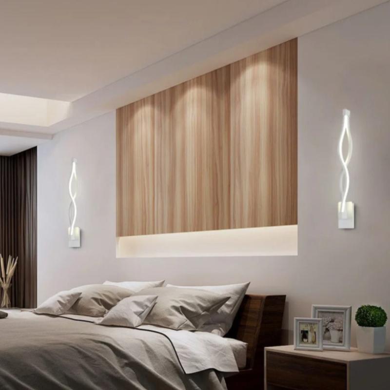 applique murale verticale blanc